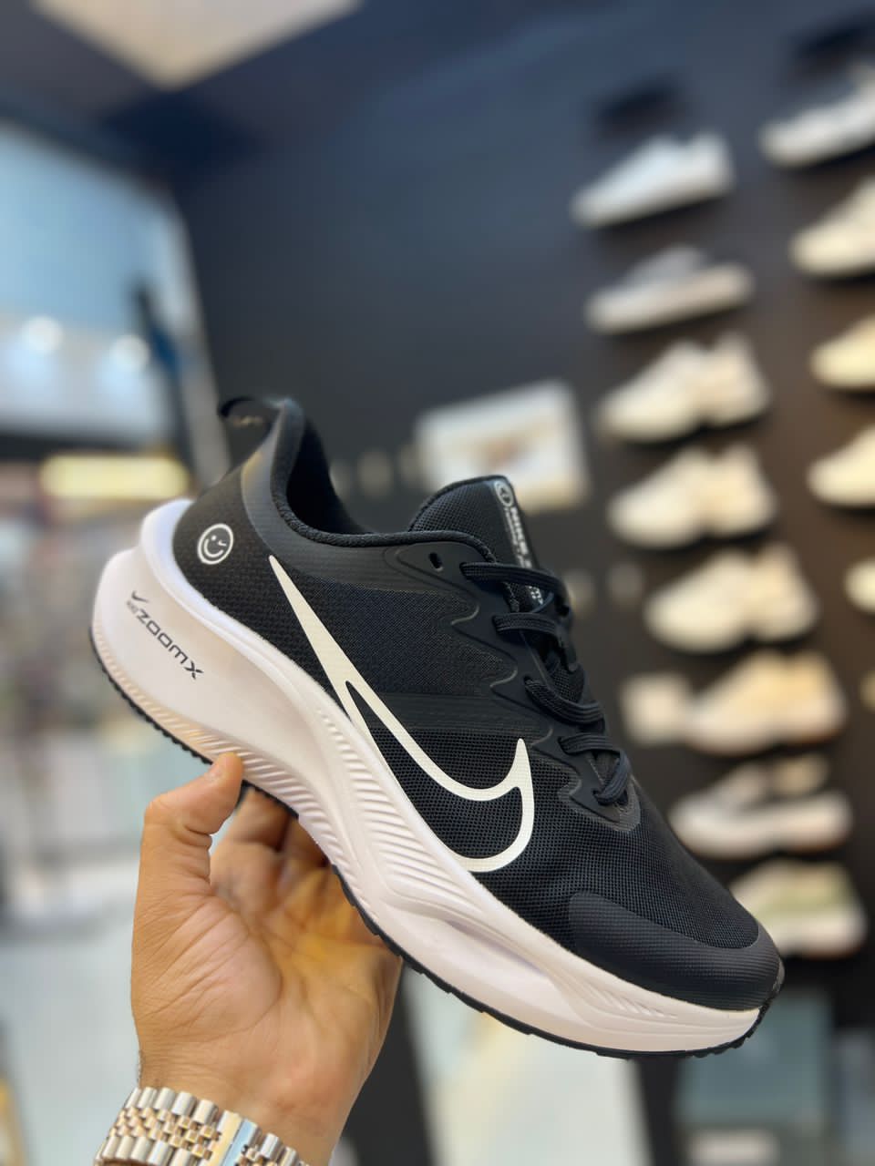 کفش نایک اورجینال لبخندی زیره زوم‌ ایکس zoomx رویه تنفس پذیر(قیمت اف خورده)
